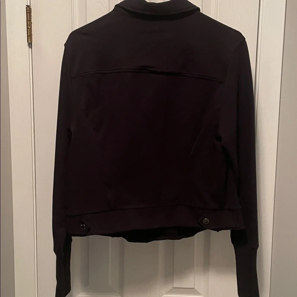 Ladies size 12 bomber jacket like new with pockets - Picture 6 of 6